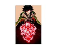 ZLWZPZLN Póster de lienzo de anime clásico de The Rising of The Shield Hero Popular Anime para pared, pintura decorativa para dormitorio, 40 x 60 cm, estilo sin marco