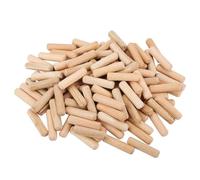 ZLXCAOB 100 unids/set pasadores de madera cruzados DIY pasadores de madera para muebles M10 x 40 mm