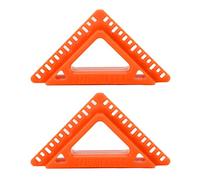 ZLXCAOB 2 piezas herramienta de revelación de marcos de puertas y ventanas herramienta de marcado de revelación de molduras de 3/16 y 1/4 pulgadas para proyectos de decoración de