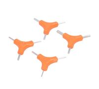 ZLXCAOB 4 Piezas Llave en Y Herramienta para Bicicleta 3 vías Hex Y Tipo Herramienta de Mantenimiento de Ciclismo práctica portátil