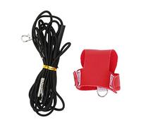 ZLXCAOB Bird Flight Harness Vest Artificial Leather Parrot Flight Suit with Leash for Parakeets Cockatiels Outdoor Activities (S)