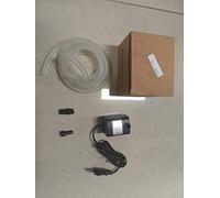 ZLXCAOB Bomba de agua sumergible de 8 W, flujo máximo ajustable de 600 L/H, bomba de fuente pequeña con IP68 impermeable, base de 4 ventosas, elevación máxima de 3,9 pies, cable