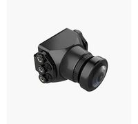 ZLXCAOB Foxeer Arrow Mini Pro FPV Cámara 600TVL Lente de 2,5 mm HAD II CCD NTSC IR (Amigo negro)