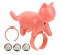ZLXCAOB Gato Dedo Luz Lindo Divertido Gato Dedo Juguete para Gatos y Perros Jugando Entrenamiento Ejercicio (Rosa)