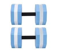 ZLXCAOB - Juego de 2 Mancuernas de Espuma EVA de Alta Densidad para Ejercicios acuáticos, para Hombres y Mujeres, Piscinas Cubiertas, Entrenamiento de rehabilitación y aeróbic. (Diamante en Forma de