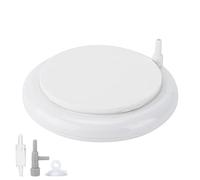 ZLXCAOB Kit de discos de burbujas de plástico, difusor de oxígeno disuelto ultra alto (disco de aire blanco de 10 cm de diámetro)