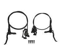 ZLXCAOB MEROCA 1 par/set Delantero 800mm Trasero 1400mm Freno de Bicicleta Bicicleta a Prueba de Polvo Juego de Frenos de Disco de presión de Aceite hidráulico