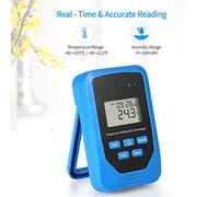 ZLXCAOB Mini USB Registrador de Datos de Temperatura y Humedad RH TEMP Datalogger Registrador de Registro de Humedad con índice de Calor y Prueba de Punto de rocío Capacidad de