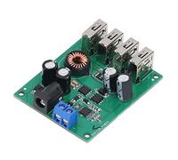 ZLXCAOB Módulo de reducción de Voltaje 4 Función de protección de Salida USB Diseño de Voltaje Amplio Placa convertidora práctica y Conveniente 5V/5A