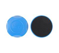 ZLXCAOB Raspador magnético de Algas para Acuario, Limpiador de Vidrio magnético pequeño y ergonómico para pecera (Azul)