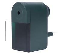 ZLXCAOB Sacapuntas manual 10 velocidades ajustable lápiz para bocetos Art Carbón Sacapuntas de manivela para artista