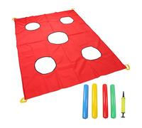 ZLXCAOB Whack A Mole Umbrella 5 Holes Promueve la cooperación Juego de topo con paracaídas para niños de 3 años o más