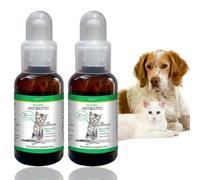 ZLXFT Antibióticos para Gatos,2pcs Antibióticos Naturales para Gatos,Gotas Antibióticas para Gatos,Antibióticos para Mascotas Que Alivian la Picazón