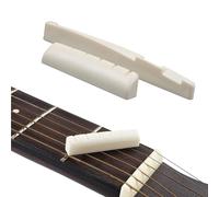 ZLXFT Cejilla y Puente para Guitarra,Puente de Guitarra Clásica de 6 Cuerdas,Borde de Guitarra,Juego de Puente y Cejuela Puente de Guitarra,para Reemplazo de Guitarra Acústica de 6 Cuerdas
