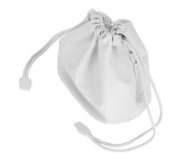 ZLXHDL Camera Case, Multifunctional and Waterproof PU Leather Camera Bag Protects Camera and Accessories Shoulder Strap for Traveling Photographers (White)