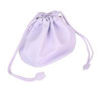 ZLXHDL Camera Case, Multifunctional and Waterproof PU Leather Camera Bag Protects Camera and Accessories Shoulder Strap for Traveling Photographers (Purple)