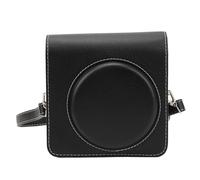 ZLXHDL Estuche para Cámara SQ40 Protección Total en Cuero PU Correa de Hombro Ajustable y Bolsillos Organizados Diseño Vintage para Viajes y Accesorios Fotográficos