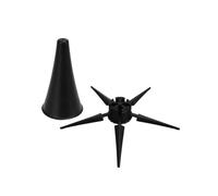 ZLXHDL Soporte para clarinete portátil, Base plegable de 5 patas, soporte para clarinete, accesorio para instrumentos de viento
