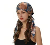 ZLYC Gorro turbante de quimioterapia para mujer, pañuelo preatado