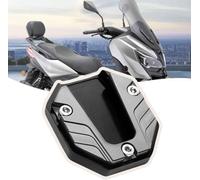 ZLYFCL Almohadilla de Soporte Lateral de Motocicleta para Honda Rebel 500 2017 2018 2019 2020 2021 2022 2023 2024 2025 2026, Aluminio Universal Extensor Caballete Lateral Moto,C-Grey