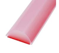 ZLYJQAQ Perfil Silicona Ducha,Barrera Agua Silicona Suelo Ducha,Barrera de Ducha para Evitar Que Salga el Agua,Tapón Impermeable de Barrera de Ducha de Silicona Autoadhesivo (Transparencia,160cm)