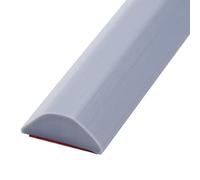 ZLYJQAQ Perfil Silicona Ducha,Barrera Agua Silicona Suelo Ducha,Barrera de Ducha para Evitar Que Salga el Agua,Tapón Impermeable de Barrera de Ducha de Silicona Autoadhesivo (Gris,300cm)