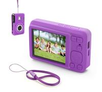 ZLYLVRC Funda protectora de silicona compatible con cámara digital Kodak PIXPRO FZ55, ligera, absorbe los golpes, carcasa suave, Purple, 11 x 7 x 2 cm （4.33 × 2.76 × 0.79 inches）, Protección de cuerpo
