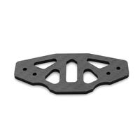 ZLYLVRC Placa de espuma delantera RC para parachoques delantero de fibra de carbono, hoja de soporte de esponja compatible con Tamiya TT02 1/10 RC Car Upgrades Parts Accessories