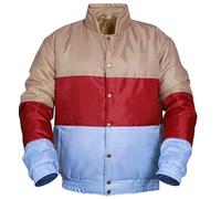 ZM ATTITRE S3X Education Batterfield Otis Mlburn - Chaqueta de satén, Satén - Chaqueta Mulit, XS