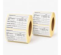 ZM Market Hsl Etiquetas adhesivas HACCP 60 x 40 mm, 2000 unidades