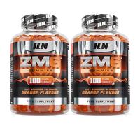 ZM6 - Gominolas de zinc y magnesio de alta concentración - Pack de 2 (sabor naranja) - Suplemento para hombres y mujeres, citrato de magnesio y de zinc