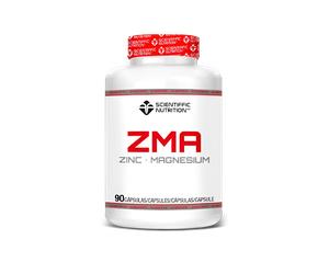 ZMA Scientiffic Nutrition Zinc Magnesio Vitamina B6 90 Cápsulas