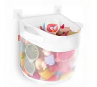 ZMaglorian Organizador de Juguete de Baño Bolsa de Juguetes de Baño Organizador Juguetes Baño Bolsa Juguetes Bañera 24,5 × 23 × 27 cm Bolsa Organizadora Baño con 2 Ganchos Autoadhesivos Accesorios