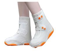 ZMCGNO Botas de lluvia gruesas, resistentes al desgaste, impermeables y antideslizantes for hombres mujeres adultos que usan en días lluviosos(XL)