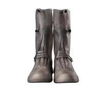 ZMCGNO Botas de senderismo for adultos al aire libre, impermeables, con una sola capa moldeo, botas lluvia inyectadas, antideslizantes, gruesas y resistentes desgaste(Brown,40-41)