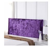 ZMCGNO Cubierta elástica de Lujo for cabecero Cama con Todo Incluido, Cubiertas Antideslizantes Terciopelo triturado for cabecera, Cubierta Protectora contra el Polvo for la Espalda(F,1.9 Meter)