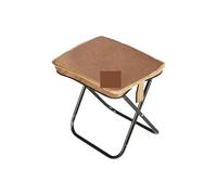 ZMCGNO Silla de Camping for Exteriores, Plegable, de aleación de Aluminio, for Pesca, Picnic, con Bolsillo, portátil(Mini-Chair-KA)