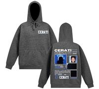 ZMCLZMD Cantante Gustavo Cerati Sudadera con Capucha Gráfica Hoodie Cómoda Hip-Hop Universal Outfit De Pareja Adecuado para Ambos Unisex-Dark Gray||x_s