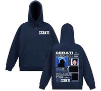 ZMCLZMD Cantante Gustavo Cerati Sudadera con Capucha Gráfica Hoodie Cómoda Hip-Hop Universal Outfit De Pareja Adecuado para Ambos Unisex-Dark Blue||3X_l