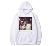 ZMCLZMD Hip Hop Rapper Sudadera con Capucha Lil Wayne Y Nicki Minaj Mugshot Hoodie Street Trend Patrón Impreso Clásico Adecuado para Hombres Y Mujeres-White||x_s