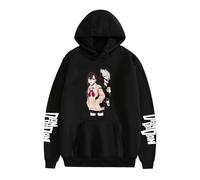 ZMCLZMD Hoodie Sobrenatural Armado Dandadan Dibujos Animados Manga Larga Impresa Deportes Y Ocio Pareja Sudadera con Capucha Unisex-black2||x_s