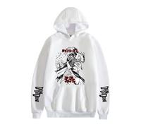 ZMCLZMD Hoodie Sobrenatural Armado Dandadan Dibujos Animados Manga Larga Impresa Deportes Y Ocio Pareja Sudadera con Capucha Unisex-white4||3X_l