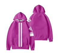 ZMCLZMD Hoodie Supernatural Armado Dandadan 3D Digital Impreso Manga Larga Deportes Y Ocio Empalme Sudadera con Capucha para Hombres Y Mujeres-colorful1||l