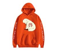 ZMCLZMD Unisex Spy X Family Sudadera con Capucha Anya Forger Cosplay Hoodie Estampada para Mujer Y Hombre Moda Sweatshirt De Manga Larga Pullovers Estampados Anime XXS-4XL-Orange1||s