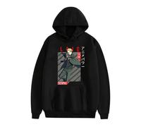 ZMCLZMD Unisex Spy X Family Sudadera con Capucha Cartoon Yor Forger Twilight Pullover De Manga Larga con Estampado Inspirado Anime Bonit para Parejas Oversize Hoodie-Black 2||3X_l