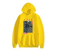 ZMCLZMD Unisex Spy X Family Sudadera con Capucha Cartoon Yor Forger Twilight Pullover De Manga Larga con Estampado Inspirado Anime Bonit para Parejas Oversize Hoodie-Yellow 2||x_l
