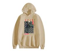 ZMCLZMD Unisex Spy X Family Sudadera con Capucha Cartoon Yor Forger Twilight Pullover De Manga Larga con Estampado Inspirado Anime Bonit para Parejas Oversize Hoodie-Khaki 2||s