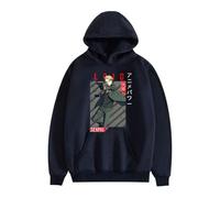 ZMCLZMD Unisex Spy X Family Sudadera con Capucha Cartoon Yor Forger Twilight Pullover De Manga Larga con Estampado Inspirado Anime Bonit para Parejas Oversize Hoodie-Navy Blue 2||XX_s