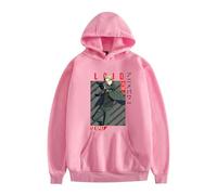 ZMCLZMD Unisex Spy X Family Sudadera con Capucha Cartoon Yor Forger Twilight Pullover De Manga Larga con Estampado Inspirado Anime Bonit para Parejas Oversize Hoodie-Pink 2||XX_s