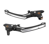 ZMCPODALK 2Pcs Brake Clutch Handle, Motorcycle Brake Clutch Levers, T6 Aluminum Adjustable Lever Set for Touring FLHT FLHX FLTR 2014-2016, CNC Anodized Anti - Rust Motorcycle Accessori